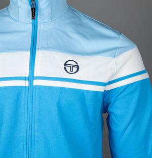 Sergio Tacchini Damarindo Tracksuit Top Azure Blue/Gardenia