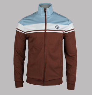 Sergio Tacchini Damarindo Tracksuit Top Cappuccino/Celestial Blue