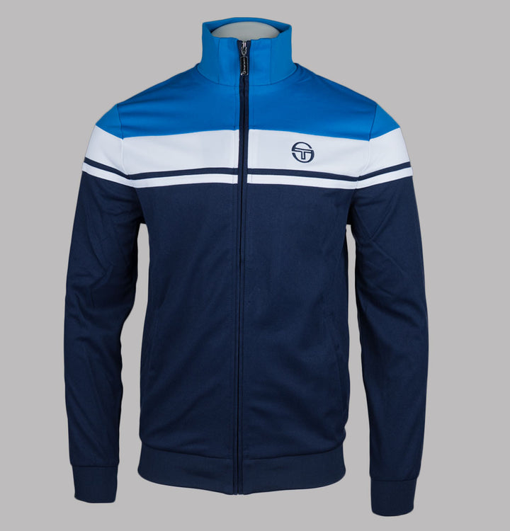 Sergio Tacchini Damarindo Tracksuit Top Directoire Blue/White/Maritime Blue