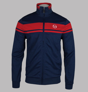 Sergio Tacchini Damarindo Tracksuit Top Maritime Blue/Adrenaline Rush