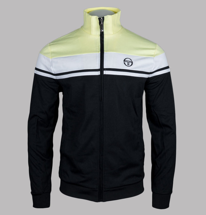 Sergio Tacchini Damarindo Tracksuit Top Wax Yellow/White/Black