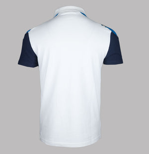 Sergio Tacchini Drive Polo Shirt White/Maritime Blue