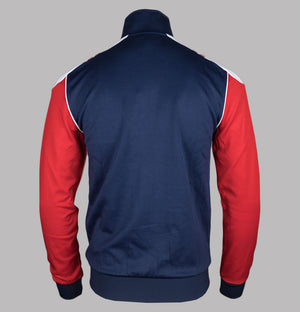 Sergio Tacchini Drive Track Top Maritime Blue/Adrenaline Rush