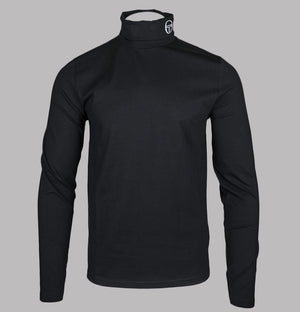 Sergio Tacchini Edward LS Roll Neck Top Black