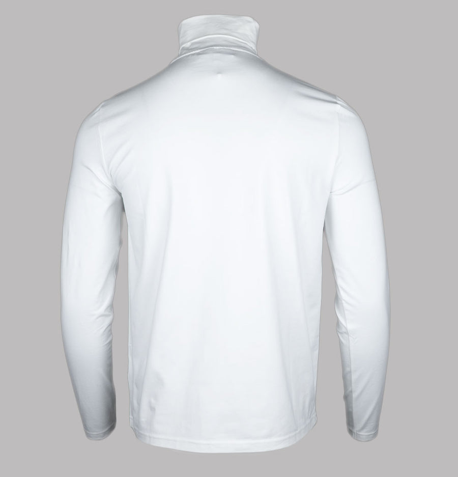 Sergio Tacchini Edward LS Roll Neck Top White