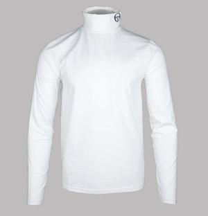 Sergio Tacchini Edward LS Roll Neck Top White
