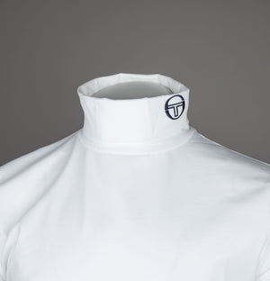 Sergio Tacchini Edward LS Roll Neck Top White