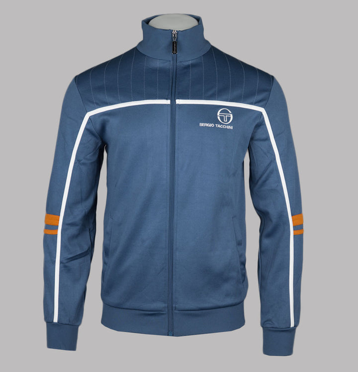 Sergio Tacchini Frankie Track Top Vintage Indigo/Pumpkin Spice