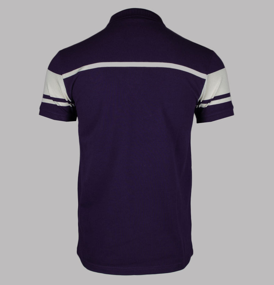 Sergio Tacchini Heath Polo Shirt Blackberry Cordial/Gardenia