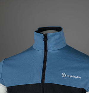 Sergio Tacchini Jonnie Track Top Black/Coronet Blue/Gardenia