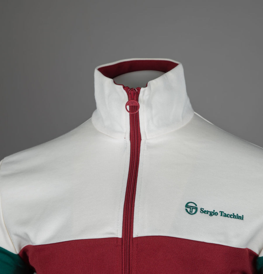 Sergio Tacchini Jonnie Track Top Sun Dried Tomato/Rainforest