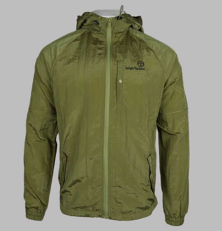 Sergio Tacchini Maldini Hooded Jacket Avocado