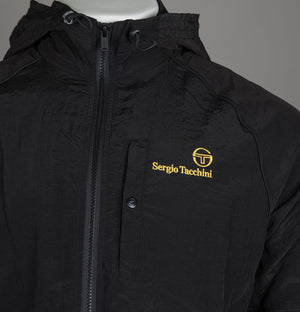 Sergio Tacchini Maldini Hooded Jacket Black
