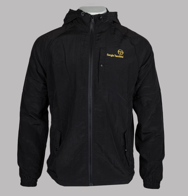 Sergio Tacchini Maldini Hooded Jacket Black