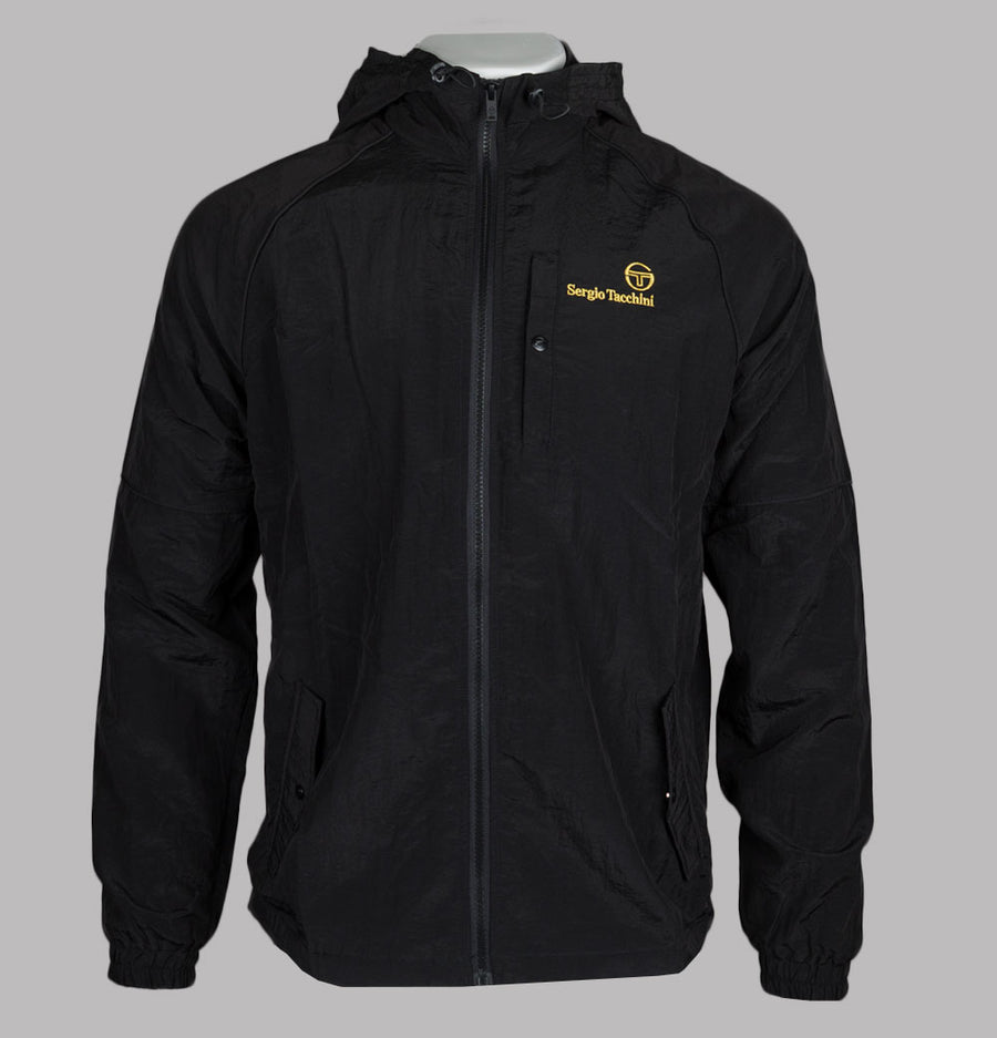 Sergio Tacchini Maldini Hooded Jacket Black