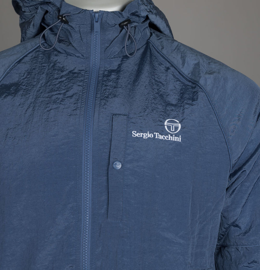 Sergio Tacchini Maldini Hooded Jacket Vintage Indigo