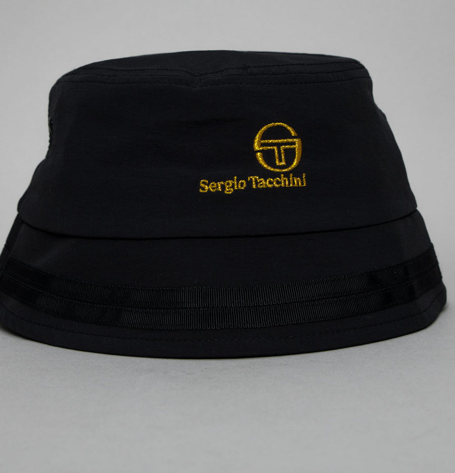 Sergio Tacchini Marcell Bucket Hat Black/Gold