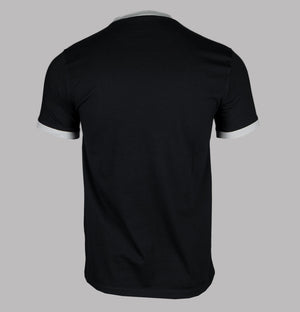 Sergio Tacchini Master T-Shirt Black/Glacier Grey