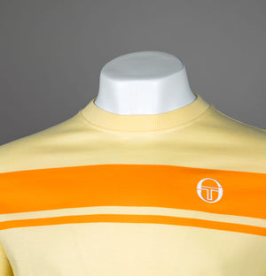 Sergio Tacchini Master T-Shirt Pale Banana/Autumn Glory