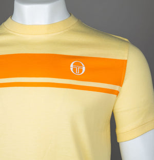 Sergio Tacchini Master T-Shirt Pale Banana/Autumn Glory