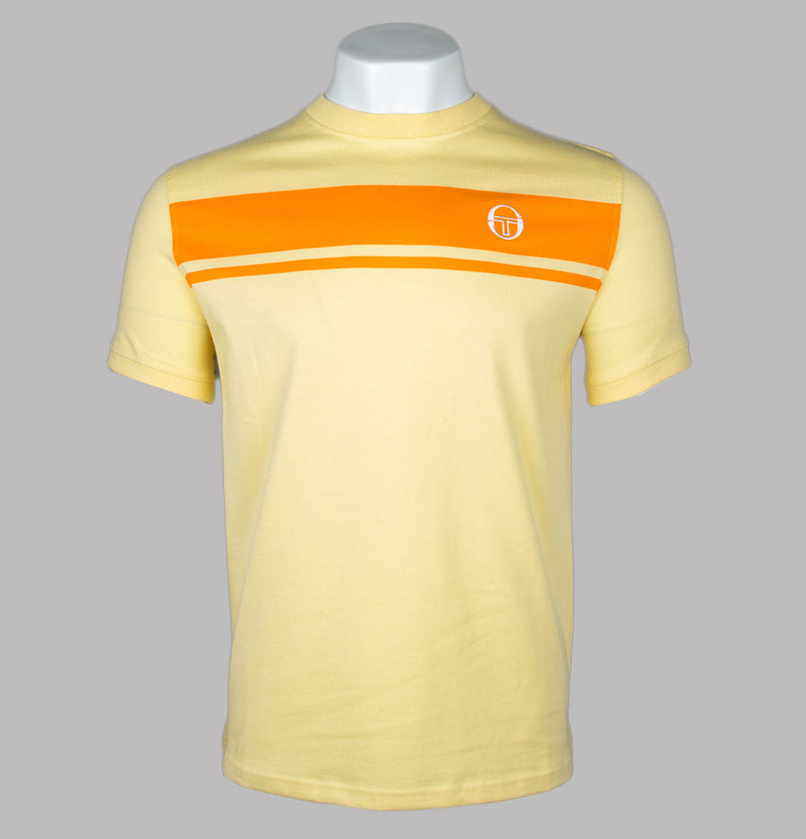 Sergio Tacchini Master T-Shirt Pale Banana/Autumn Glory