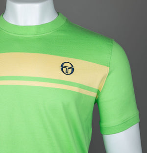 Sergio Tacchini Master T-Shirt Summer Green/Pale Banana