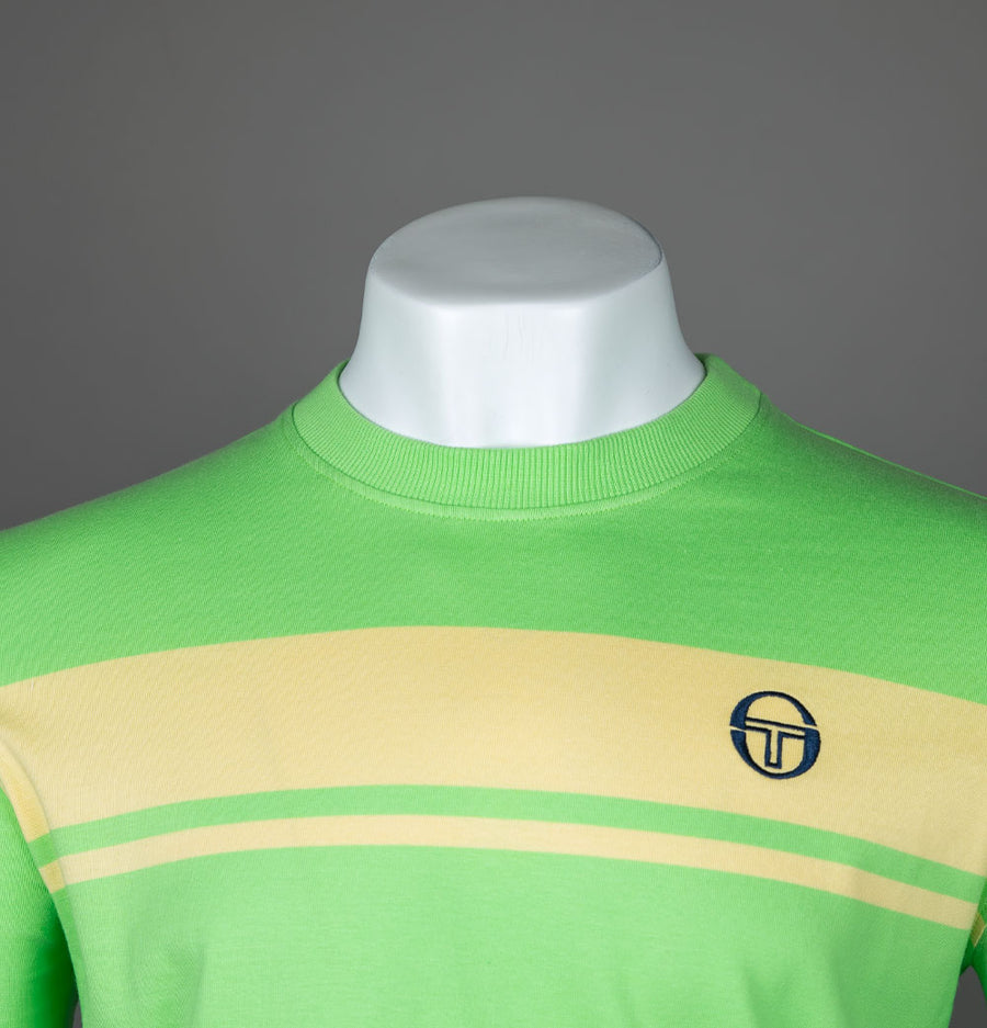 Sergio Tacchini Master T-Shirt Summer Green/Pale Banana