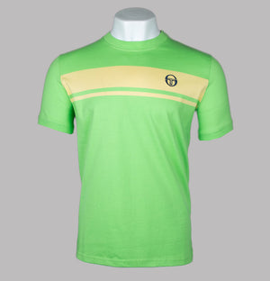 Sergio Tacchini Master T-Shirt Summer Green/Pale Banana