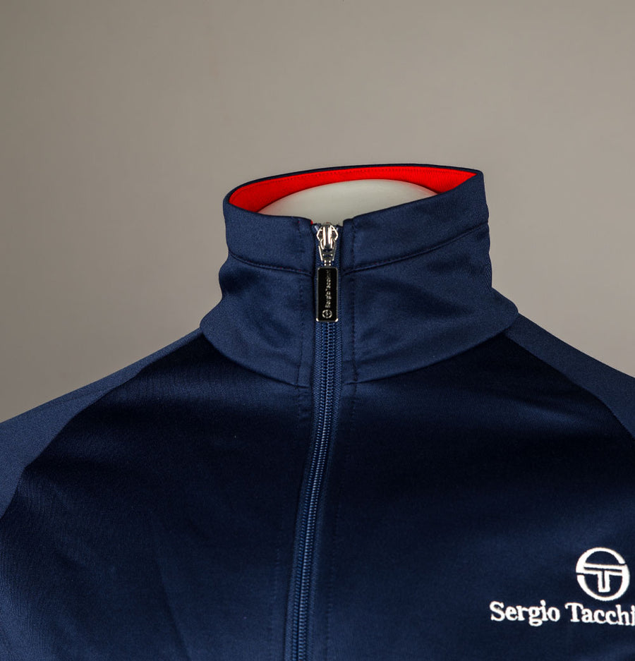 Sergio Tacchini New Dallas Track Top Maritime Blue/White