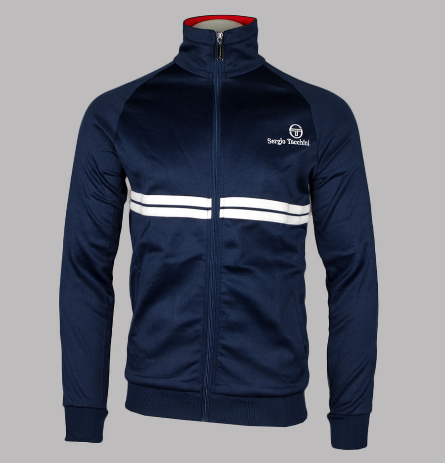 Sergio Tacchini New Dallas Track Top Maritime Blue/White