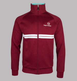 Sergio Tacchini New Dallas Track Top Rhubarb/Gardenia/Aruba Blue