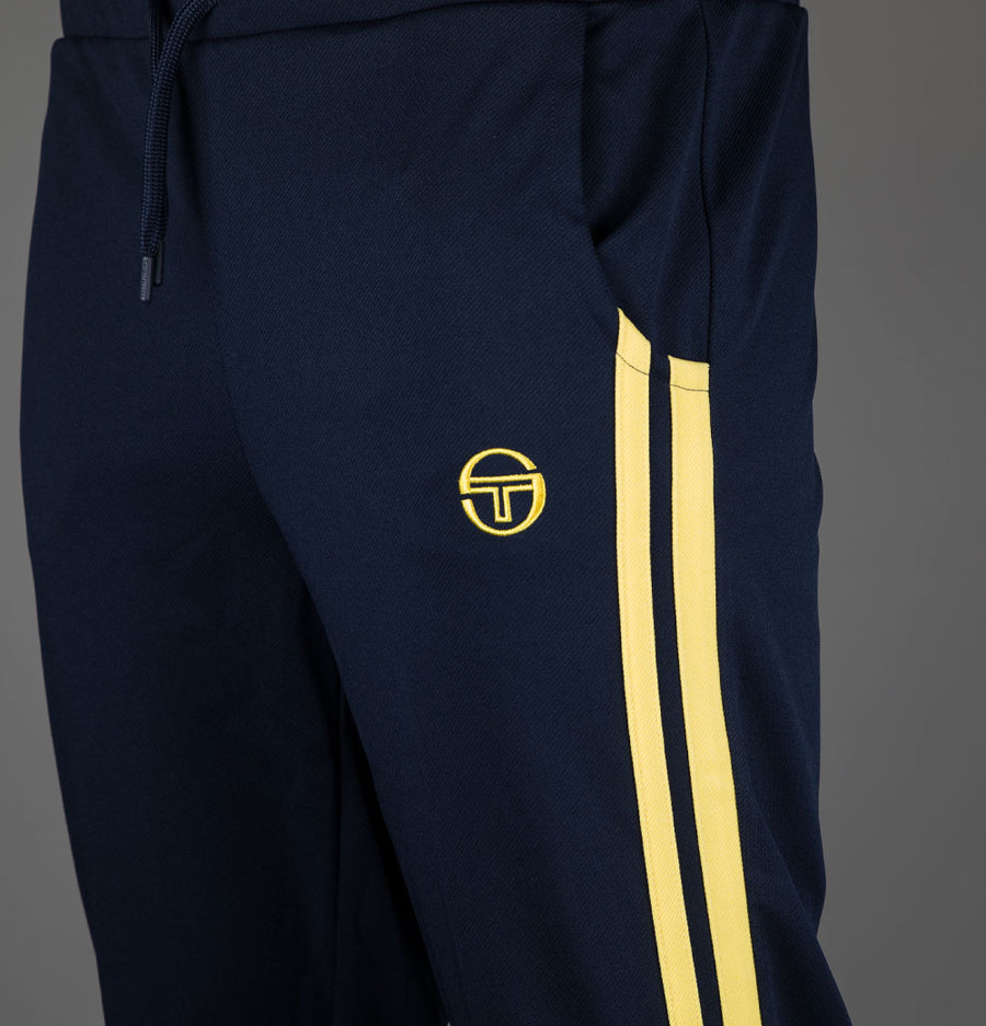 Sergio Tacchini New Damarindo Track Pants Maritime Blue/Lemon Drop