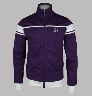 Sergio Tacchini New Damarindo Track Top Blackberry Cordial/Gardenia