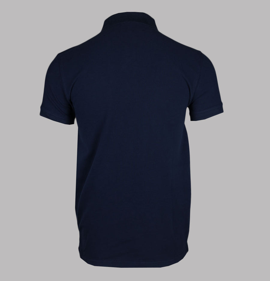 Sergio Tacchini New Supermac Polo Shirt Maritime Blue/Adrenaline Rush
