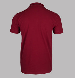 Sergio Tacchini New Supermac Polo Shirt Rhubarb/Gardenia/Aruba Blue