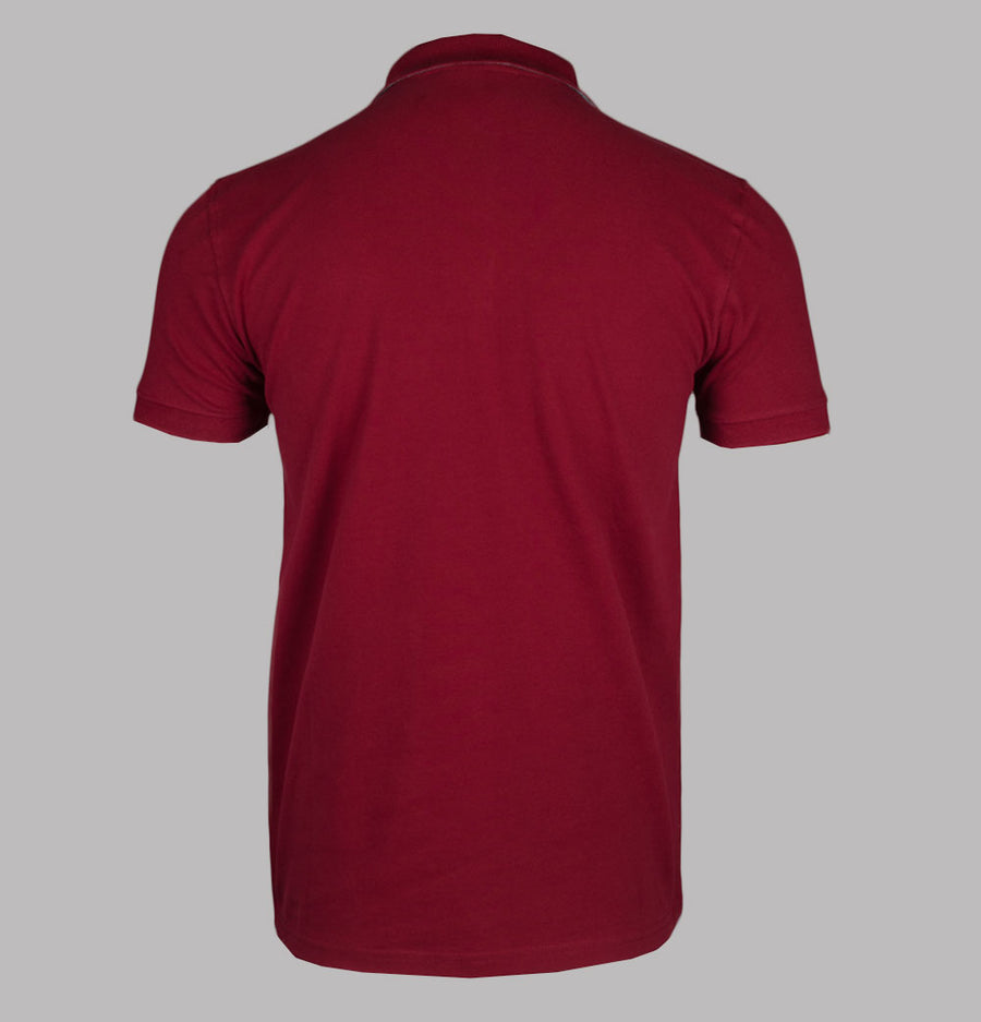 Sergio Tacchini New Supermac Polo Shirt Rhubarb/Gardenia/Aruba Blue