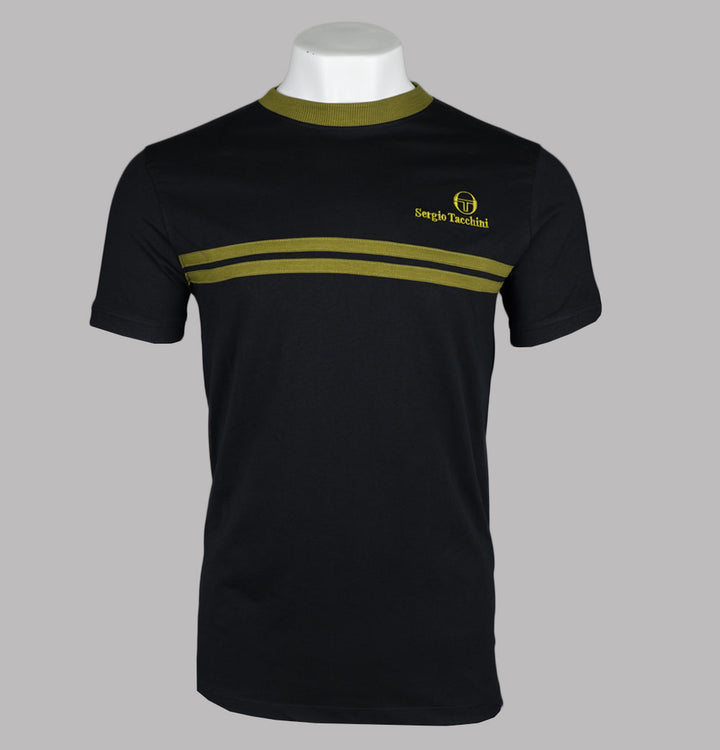 Sergio Tacchini New Supermac T-Shirt Black/Avocado
