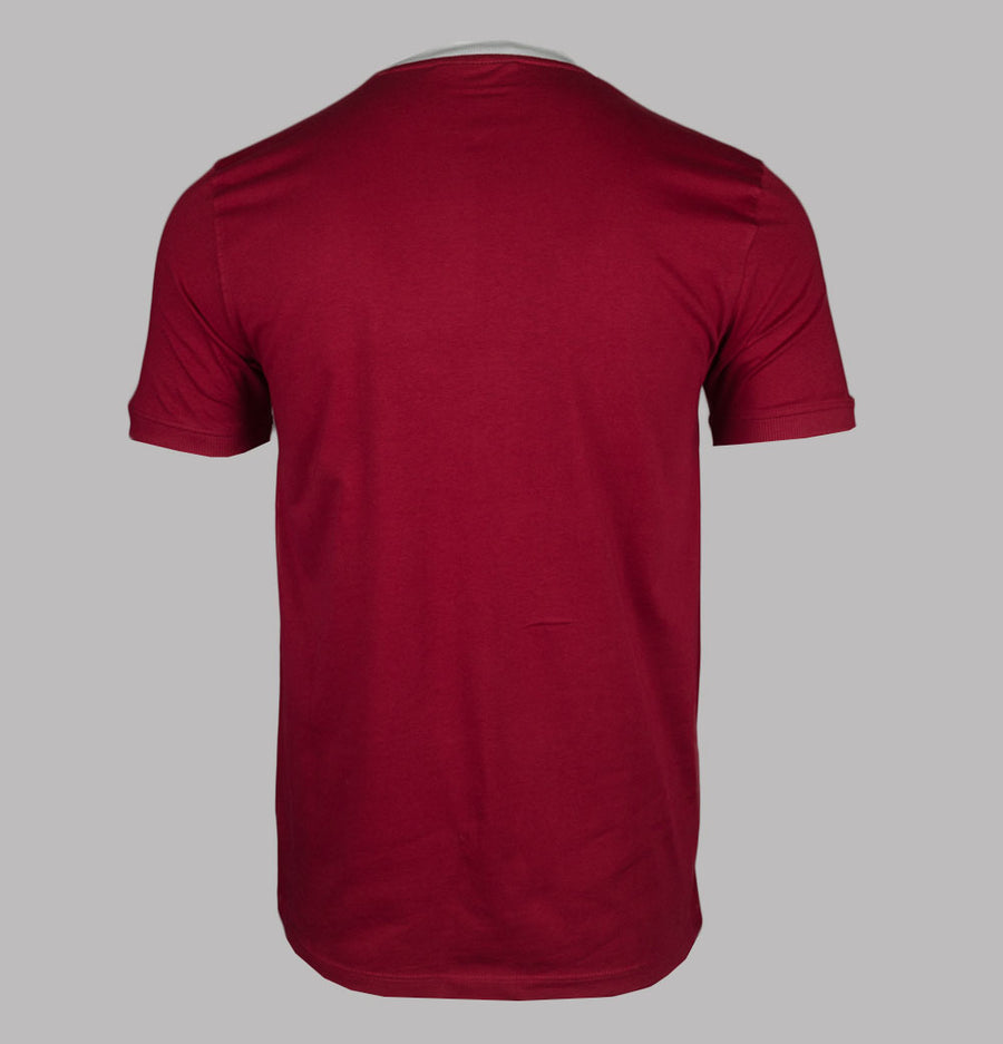 Sergio Tacchini New Supermac T-Shirt Rhubarb/Gardenia/Aruba Blue