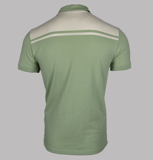 Sergio Tacchini New Young Line Polo Shirt Green/Gardenia