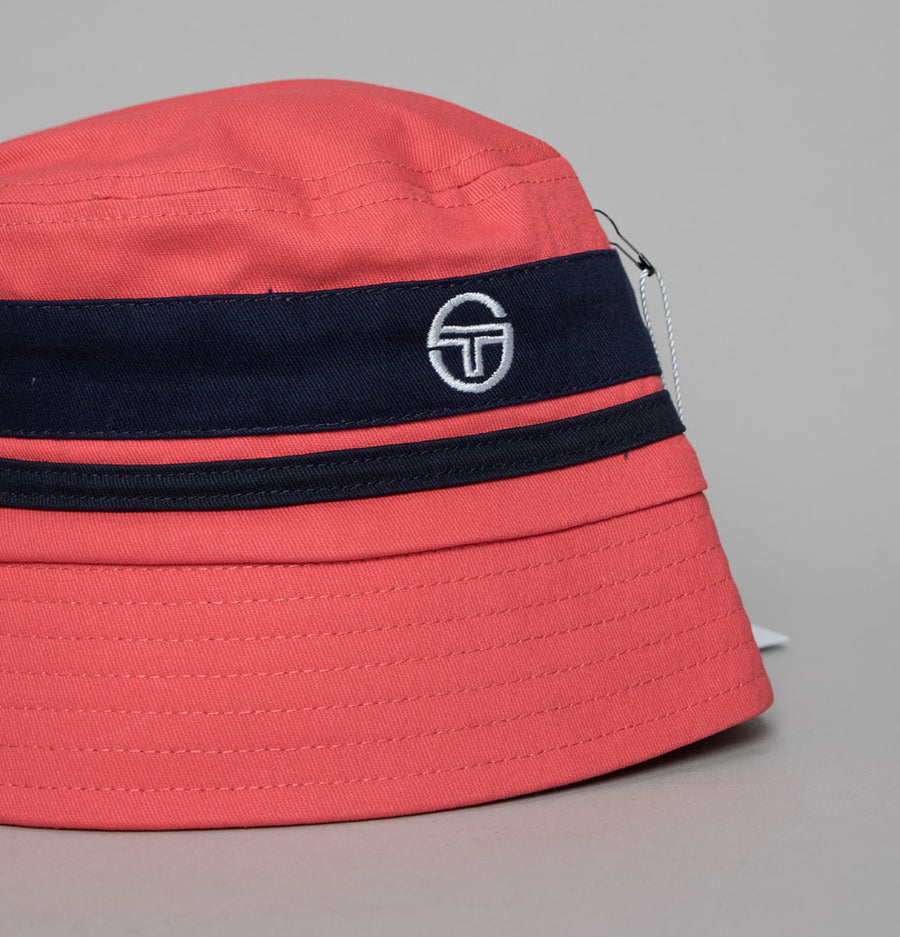 Sergio Tacchini Newsford Bucket Hat Dubarry/Maritime Blue