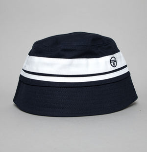 Sergio Tacchini Newsford Bucket Hat Maritime Blue/Gardenia