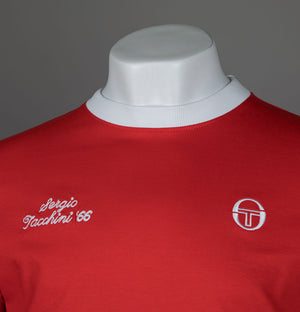 Sergio Tacchini Orion Davis T-Shirt Adrenaline Rush/White