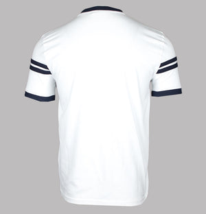 Sergio Tacchini Orion Davis T-Shirt White/Maritime Blue