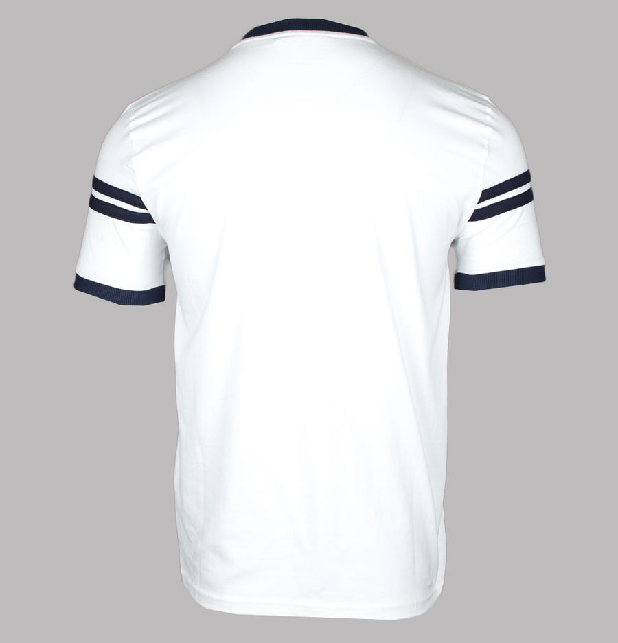 Sergio Tacchini Orion Davis T-Shirt White/Maritime Blue