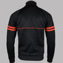 Sergio Tacchini Orion Track Top Black/Tangerine Tango