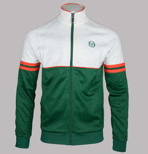 Sergio Tacchini Orion Track Top Gardenia/Eden/Tangerine Tango