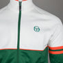 Sergio Tacchini Orion Track Top Gardenia/Eden/Tangerine Tango