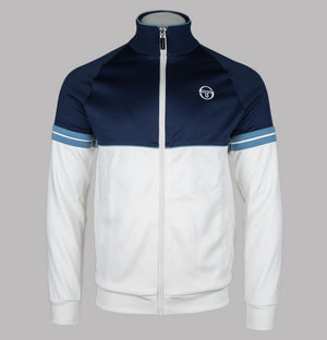 Sergio Tacchini Orion Track Top Maritime Blue/Gardenia/Coronet Blue