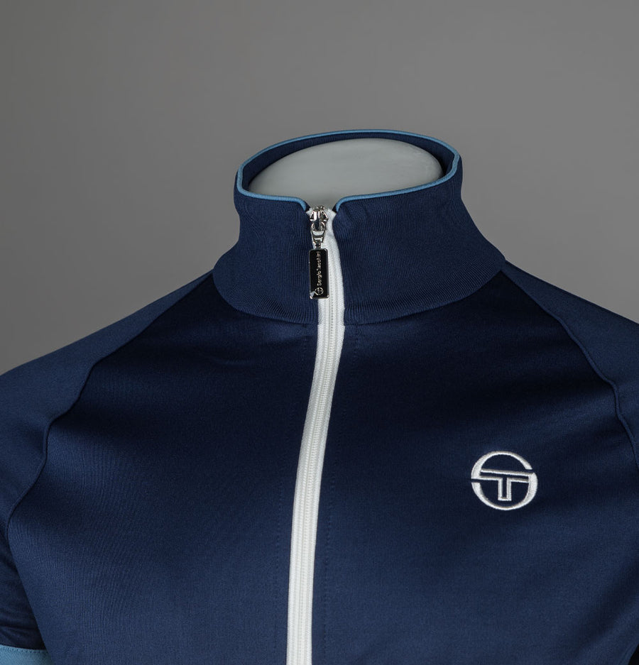 Sergio Tacchini Orion Track Top Maritime Blue/Gardenia/Coronet Blue