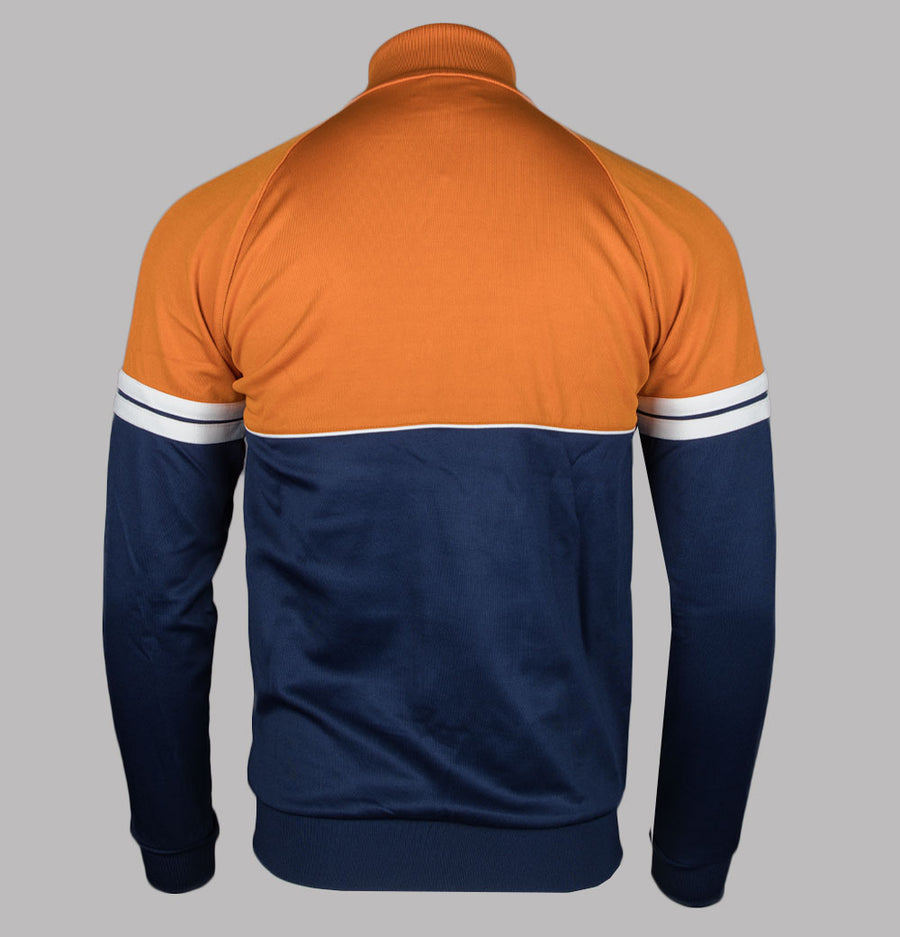 Sergio Tacchini Orion Track Top Marmalade/Maritime Blue/Gardenia